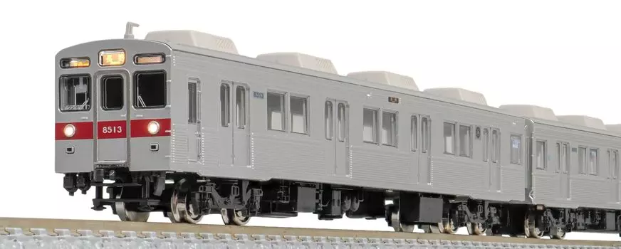 Green Max N Gauge Nagano Electric Railway 8500 Series 8503 Formation Набор для создания поездов с электроприводом 31897 Модель поезда из 3 вагонов