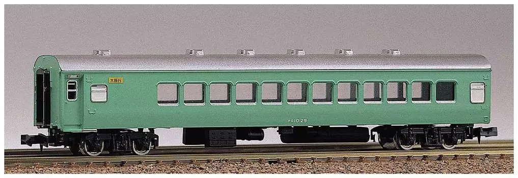 Green Max N Gauge Naro 10 Type 135 Railway Model Passenger Car