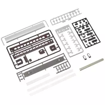 green max N gauge pre-colored kit Nahane type 10 brown 11013 model railway passenger car