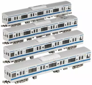 Green Max N Gauge Seibu 6000 Series Railway x Hon Kawagoe with LAIMO Sosou Set of Additional Intermediate Cars 50622 Railway Model Train (Seibu