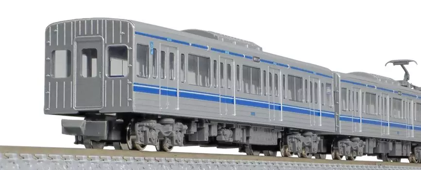 Green Max N Gauge Seibu 6000 Series Shinjuku Line 6108 Formation Set for Additional Intermediate Cars No Power 31937 Railway Model Train 6-Car