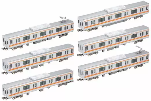 Green Max N Gauge Toyo Rapid Railway 2000 Series 2nd Formation Destination Selection Type Set for Additional Intermediate Cars No Power 30279 Railway
