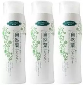 Green Note 18 Natural Amino Acids Natural Leaf Shampoo 300 мл Набор из 3 шт.