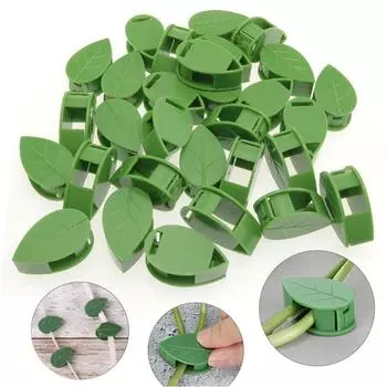 Green Radish Wall-climbing Artifact Green Plant Holder Household Traceless Wall Climbing Buckle Shaped Hook 10PCS