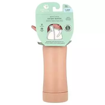 Green Sprouts, Sprout Shield®, бутылочка с соломинкой, 9+ месяцев, грейпфрут, 10 унций (295 мл)