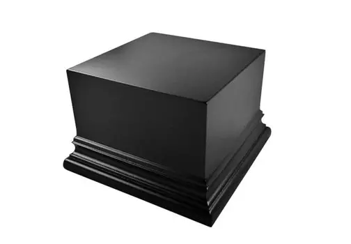 Green Stuff World Exhibition Stand Regular Square Prism x Black Hobby Accessories (80mm 80mm) GSWD-2706
