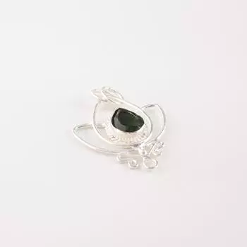Green Tourmaline Gemstone 925 Sterling Silver Jewelry Handmade Unique Pendant PP-38-42