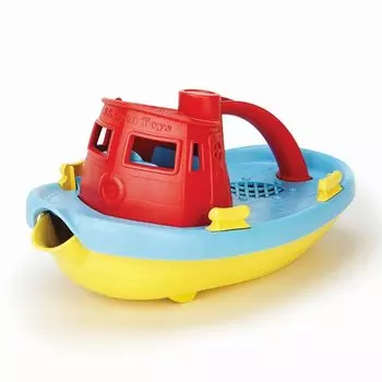 Green Toys Tugboat Red
