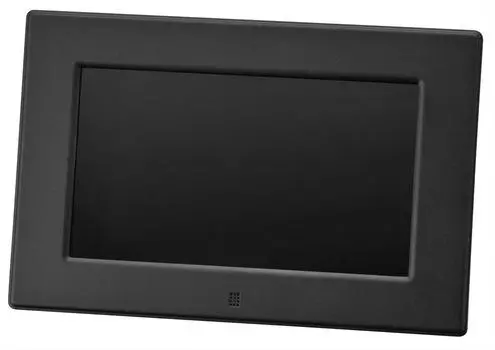 Greenhouse Low Power Consumption Design Wide LCD Digital Photo Frame High Definition x 480 Black 7-inch (800 Pixel) GH-DF7X-BK