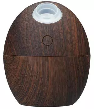 Greenhouse Ultrasonic USB Humidifier with Auto Power Off Egg Dark Ebony Function, Shape, GH-UMSEF-DE