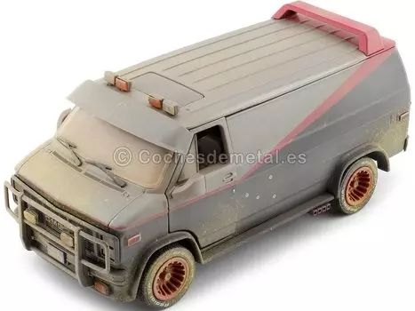 Greenlight 1983 GMC Bandura пулевые отверстия, выветривание Yaro A Team TV 1/24 и вер.. Токкоу (Серия 1983-87 гг.)