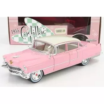 GREENLIGHT Американская машина Cadillac мини-машина 1/24 Элвис Пресли CADILLAC FLEETWOOD SERIES 60 1955 (розовый) [продукт]