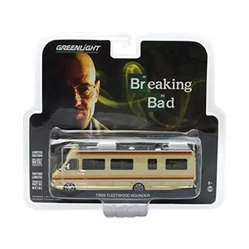 GreenLight Collectibles Breaking Bad TV Series 1986 Fleetwood Bounder RV Импортный автомобиль 2008-13 - (164 Масштаб) [параллельный