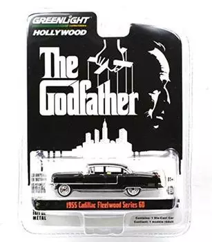 GREENLIGHT HOLLYWOOD CADILLAC FLEETWOOD SERIES Greenlight Scale Hollywood Cadillac Fleetwood Series Series 14 164SCALE THE GODFATHER 1955 60 чёрный