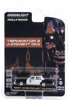 Greenlight Hollywood Series 29 Терминатор Судный день 1987 Chevrolet Caprice Metropolitan Police Department Scale 44890-F - 2: 1:64