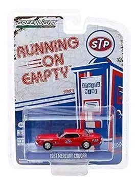 Greenlight Running on Empty Series 9 1967 Mercury Cougar STP Cougar Country Scale 41090-C 164