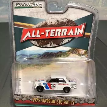 GREENLIGHT SERIE 7 1972 DATSUN 510 RALLY Greenlight Datsun 1/64 ALL-TERRAIN
