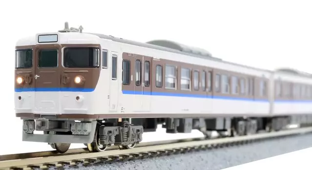 Greenmax N gauge JR115 series 2000 series improved L17 updated Basic formation set 30416 Railway model train (30N car, formation, color) 4-car (with белый