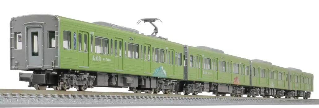 Greenmax N Gauge Keio 8000 Series Takaosan Train Дополнительный промежуточный вагон Набор из 6 вагонов Без двигателя 50753 Модель железнодорожной линейки поезда