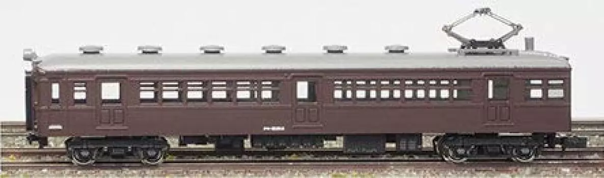 Greenmax N gauge Kumoha 51 тип управления электрическая модель легкового автомобиля предварительно окрашенный автомобиль, полуобтекаемый, коричневый, 13005, железная дорога, серый