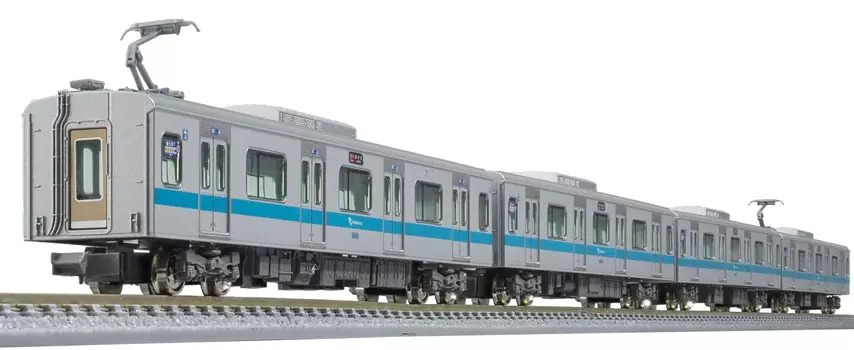 Greenmax N gauge Odakyu 3000 type royal blue set for additional intermediate no power 31760 Railway model train 3091~3093 formation, band, 6-car cars, синий