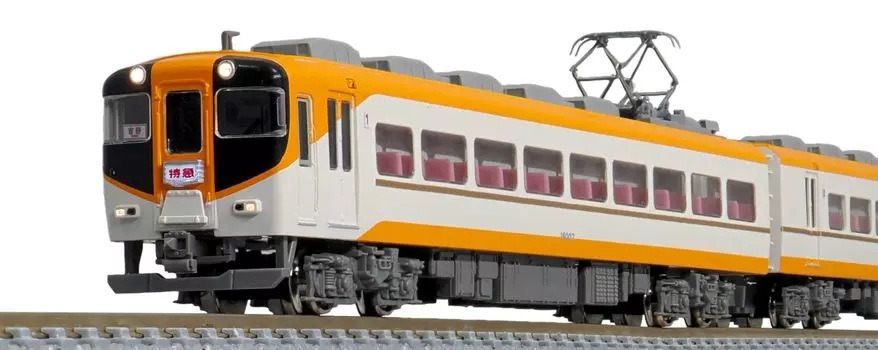 Greenmax N gauge серия Kintetsu 16000 новая окраска набор с мотором 31924 модель поезда 4 вагона