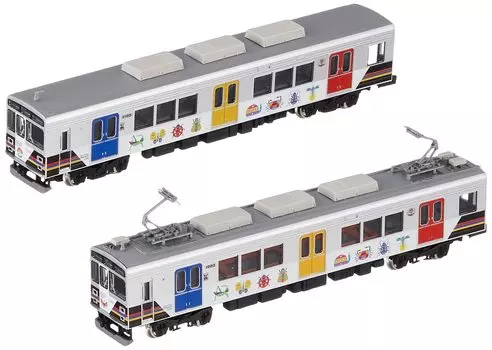 Greenmax N Gauge Ueda Electric Railway 1000 Series to Tomo набор для формирования 50706 Белый Shizen 2 2-вагонный (с силой) белый