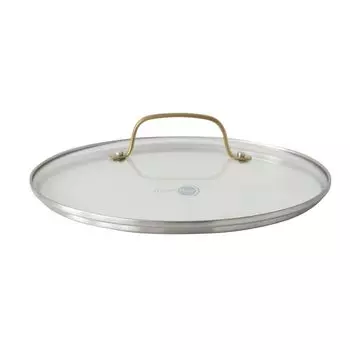 Greenpan Glass Lid 26cm Stainless Steel Gold Handle Fully Physically Reinforced Dishwasher Safe