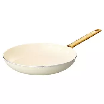 GREENPAN Padova Керамическое покрытие с минералами, не содержащее вредных веществ Сковорода 26 см Кремово-белая IH газовая Высокотемпературная