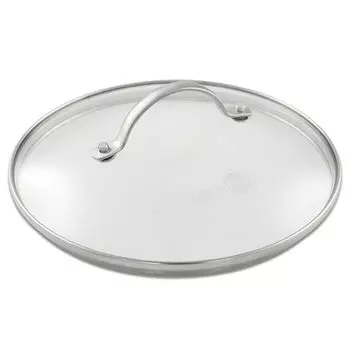 GreenPan Стеклянная крышка 24 см Ручка из нержавеющей стали Полностью усиленная Можно мыть в посудомоечной машине CW000083-004