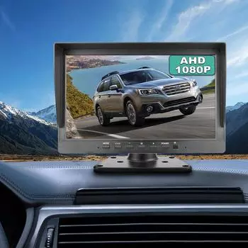GreenYi 10,1-дюймовый HD IPS экран 4Pin/RCA автомобильный видеомонитор с AHD 1920x1080P ИК камера ночного видения для парковки грузовиков и автобусов