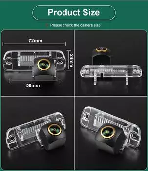GreenYi 170° AHD 1080P Автомобильная камера заднего вида для Mercedes Benz R-Class W251 X164 W164 SLK R171 2005-2013 Ночное видение 4 Pin