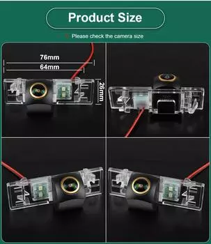 GreenYi AHD 1080P 170° Fisheye Lens Автомобильная камера заднего вида для Peugeot 407 406 coupe 106 1007 307 308 607 806 807 Car