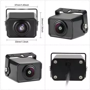 GreenYi AHD 1920x1080P PAL BSD Blind Spot Detection Radar Alarm Ai Smart Parking Tracking Car Rear View Reverse Camera