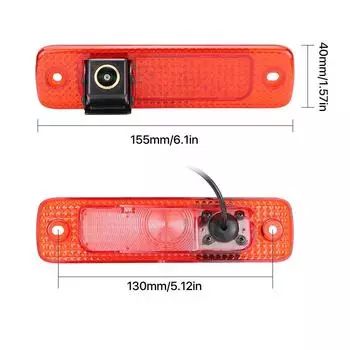 GreenYi AHD автомобильный стоп-сигнал водонепроницаемая резервная камера заднего вида для Ford Transit MK7 2006-2013 грузовик фургон AHD1080 монитор опционально