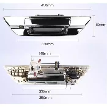 GreenYi HD1080P 170° камера заднего вида для пикапа Toyota Hilux revo 2015 2016 2017 2018 2019 2020 2021 ночное видение заднего хода