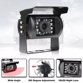 GreenYi HD 7 800*480 Автомобильный монитор заднего вида для парковки TFT цветной автомобильный подголовник видеоплеер с 2 видеовходами