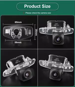 GreenYi HD AHD 1080P Fisheye Lens Vehicle Rear View Camera For Honda City Civic Crider Accord Platinum Ciimo Fit RDX Car