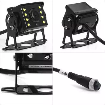 GreenYi HD AHD 1920*1080P Starlight Night Vision 8 светодиодов Автомобильная камера заднего вида с видеокабелем 10M 15M 20M