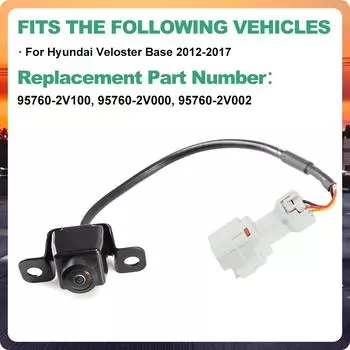 GreenYi Wide Car Angle Rear View Back Up Camera Rear Camera 95760-2V100 590-485 95760-2V002 For Hyundai Veloster Base 2012-2017 CHINA