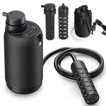 GreeShow Новый портативный очиститель воды для выживания на открытом воздухе Фильтр для очистки воды USB Электрический альпинизм Кемпинг Кемпинг Товары для предотвращения стихийных бедствий