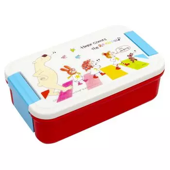 Greeting Life 1 Tier Lunch Box Road White Coco-chan RYL-1013