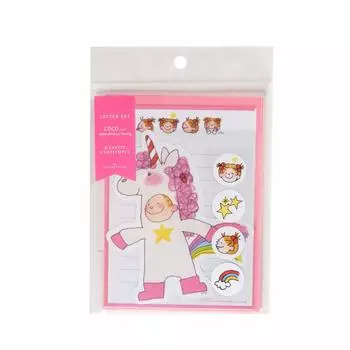 Greeting Life Letter Set Unicorn Coco-chan RYS-843
