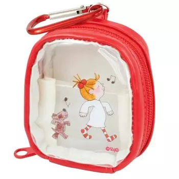 GreetingLife Greeting Life Mini Pouch TIDY Mini Walking Red Coco-chan RYZ-968