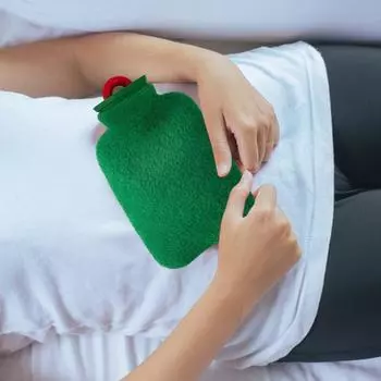 Грелка 350/800 мл с плюшевым чехлом, герметичная, горячая, холодная, компресс, грелка для спины, шеи, плеч, живота, облегчение боли зимой, для рук и ног 350ml хаки