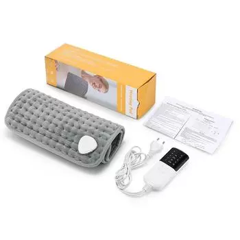 Грелка Десятискоростная Физиотерапевтическая Многофункциональная Теплая для Живота Теплая Грелка Моющаяся Теплая для Тела Нагревательная Подушка 30*60cm (EU)