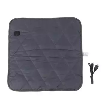 Грелка для домашних животных 5 В 2 А, регулируемая температура, термоковрик для домашних животных, водонепроницаемая, моющаяся, для собак и кошек