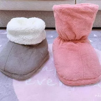 Грелка для ног, вилка Бао, электрическая теплая обувь, теплая женская зарядка, теплая электрическая накладка на ногу, теплая зимой light pink