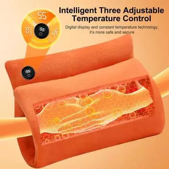 Грелка для рук USB электрическая грелка для рук портативная грелка снимает боль зимняя теплая перчатка для рук моющаяся грелка для рук карманная