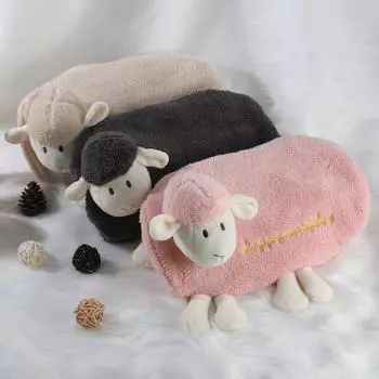 Грелка плюшевая ткань чехол электрическая грелка куртка грелка для рук согревающий компресс пояс двойной ручной одинарный продажа отопление электрическое отопление